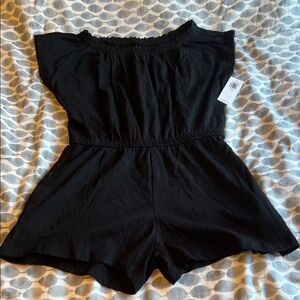 NWT girls Old Navy Black Romper